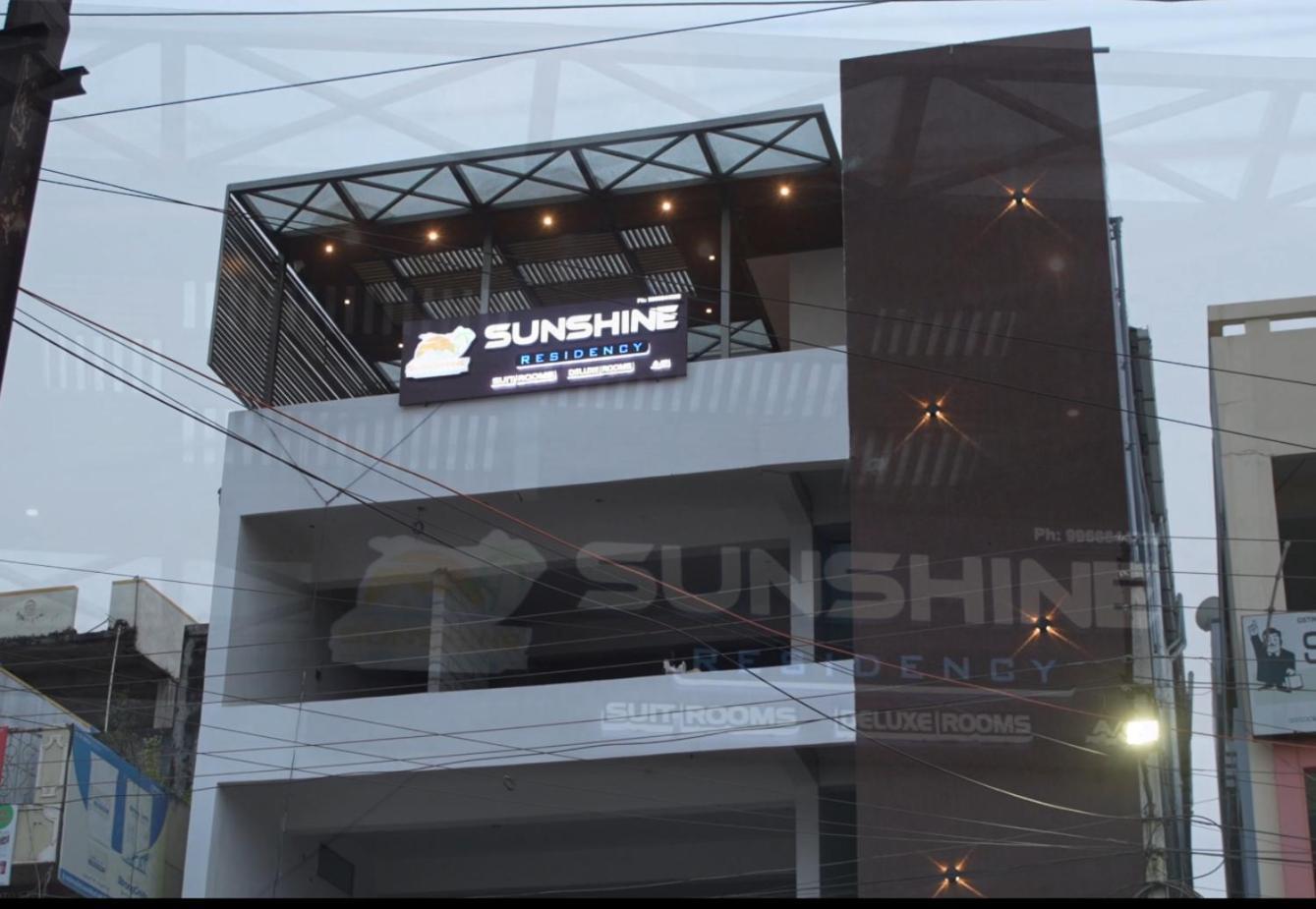 Sunshine Residency Mancherāl Exterior foto